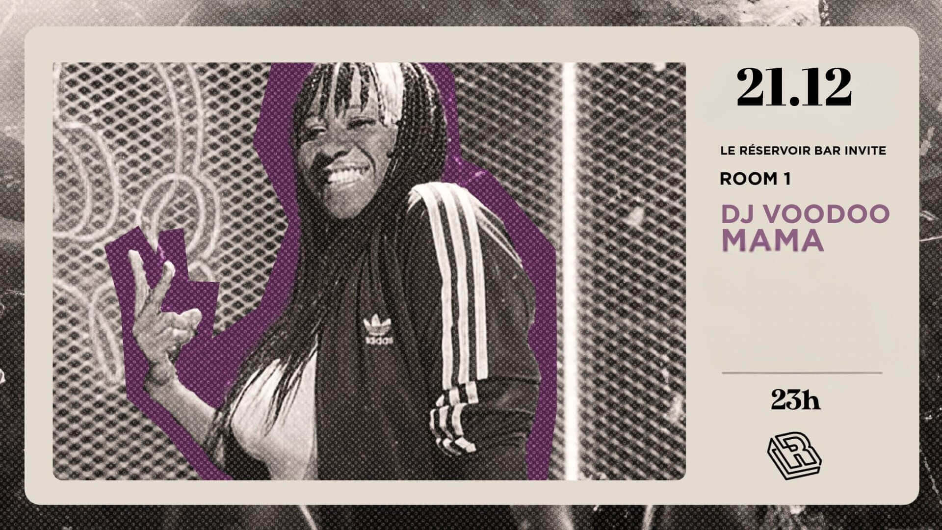 Le Réservoir invite Djvoodoomama | Le Reservoir Bar