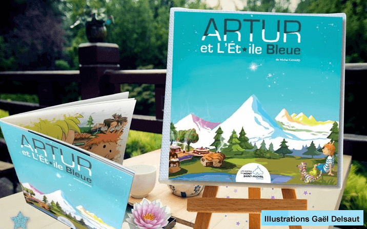 Artur et l’étoile bleu - conte pour enfant de Michel Cavard | Les Ailes de Yoan
