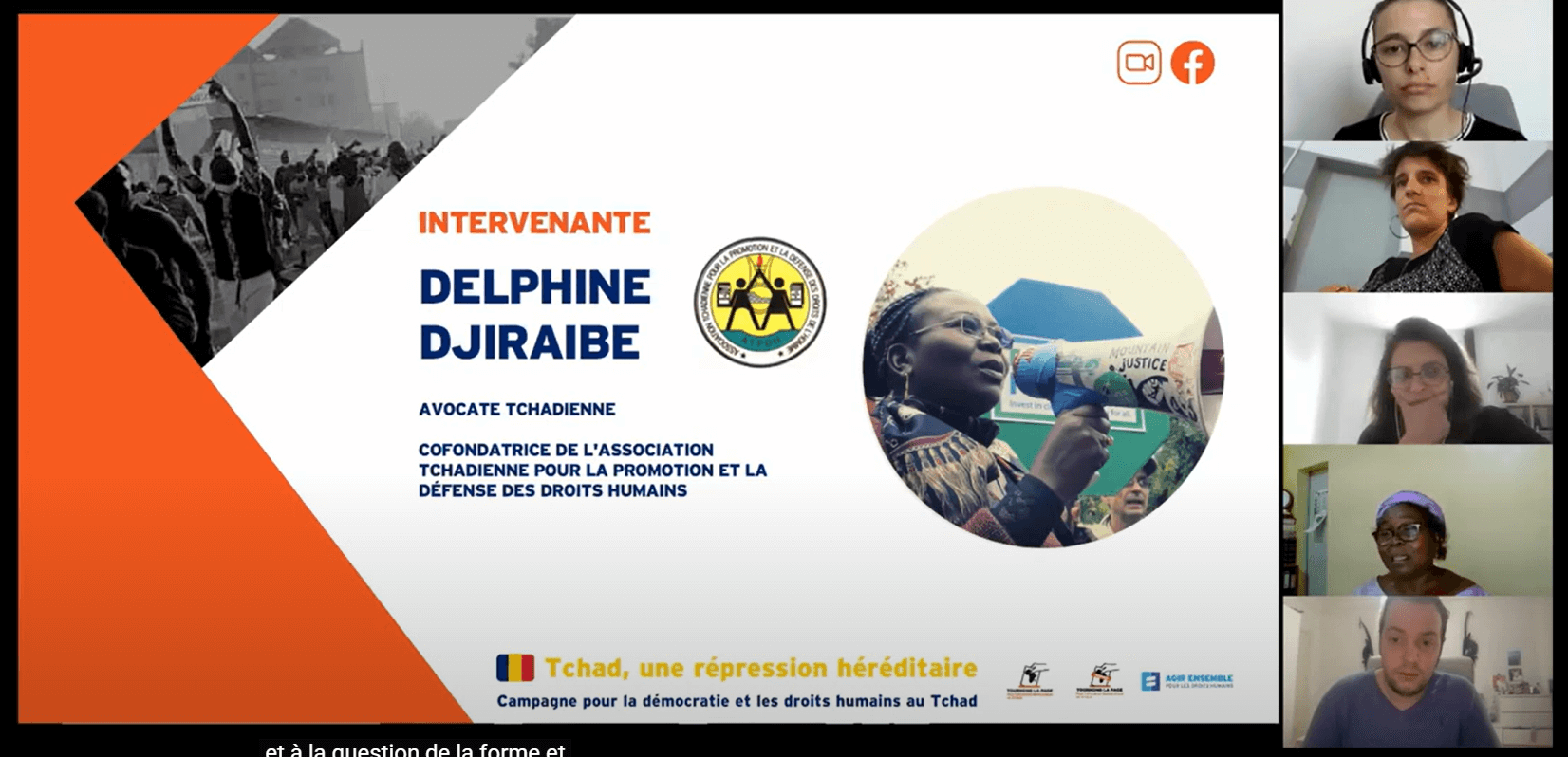 Compte rendu du Webinaire du 20 avril 2022 : « Tchad, une répression héréditaire : à quand la démocratie ? » | Tournons la Page