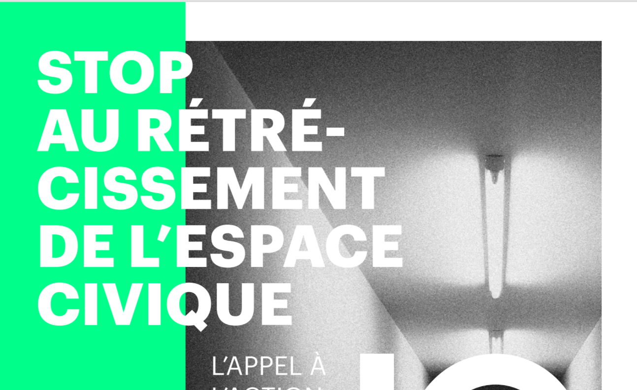 La PDH présente son nouveau rapport “Stop au rétrécissement de l’espace civique : l’appel à l’action de la PDH” | Tournons la Page