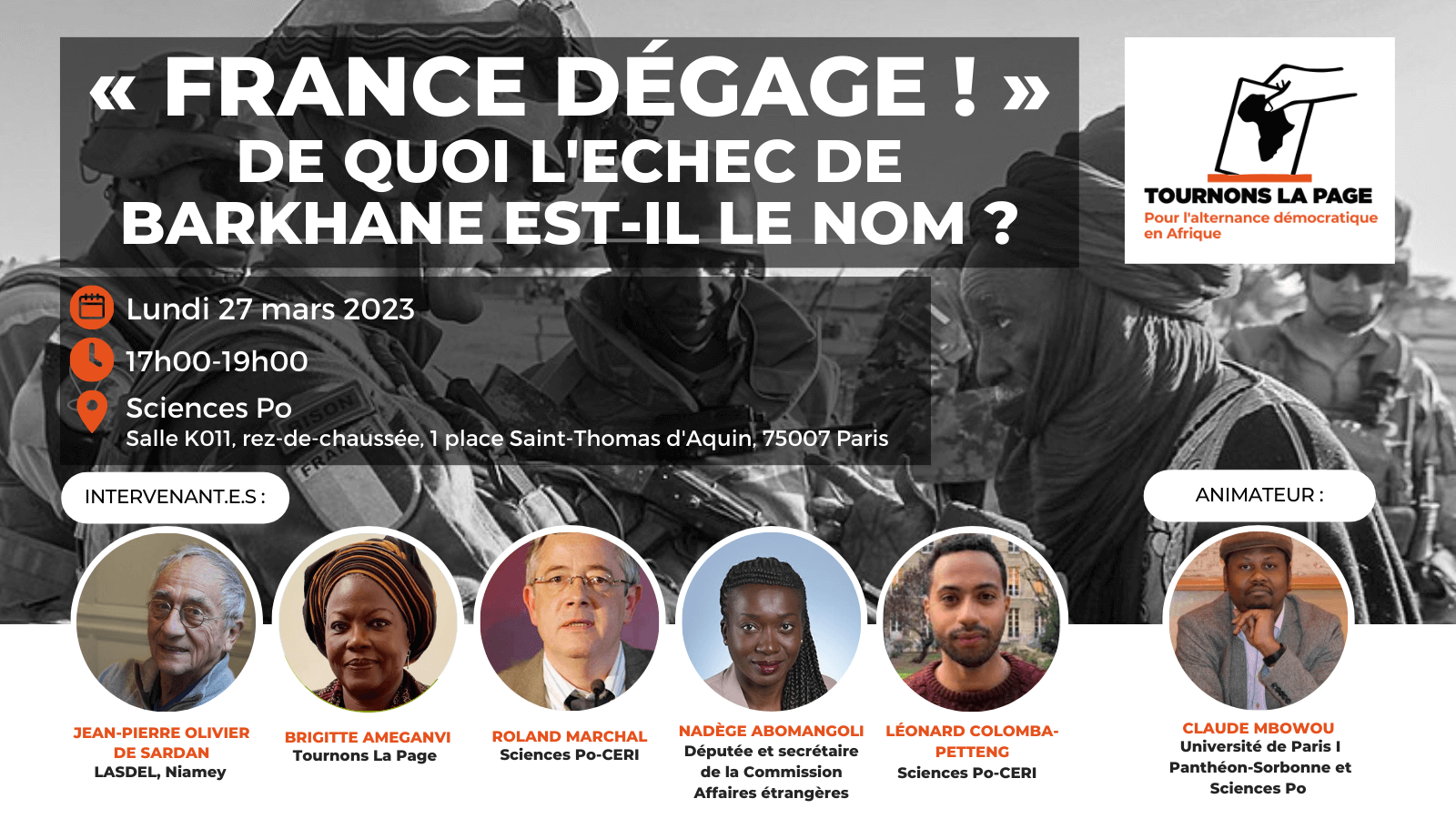 « France dégage ! » De quoi l'échec de Barkhane est-il le nom ? | Tournons la Page