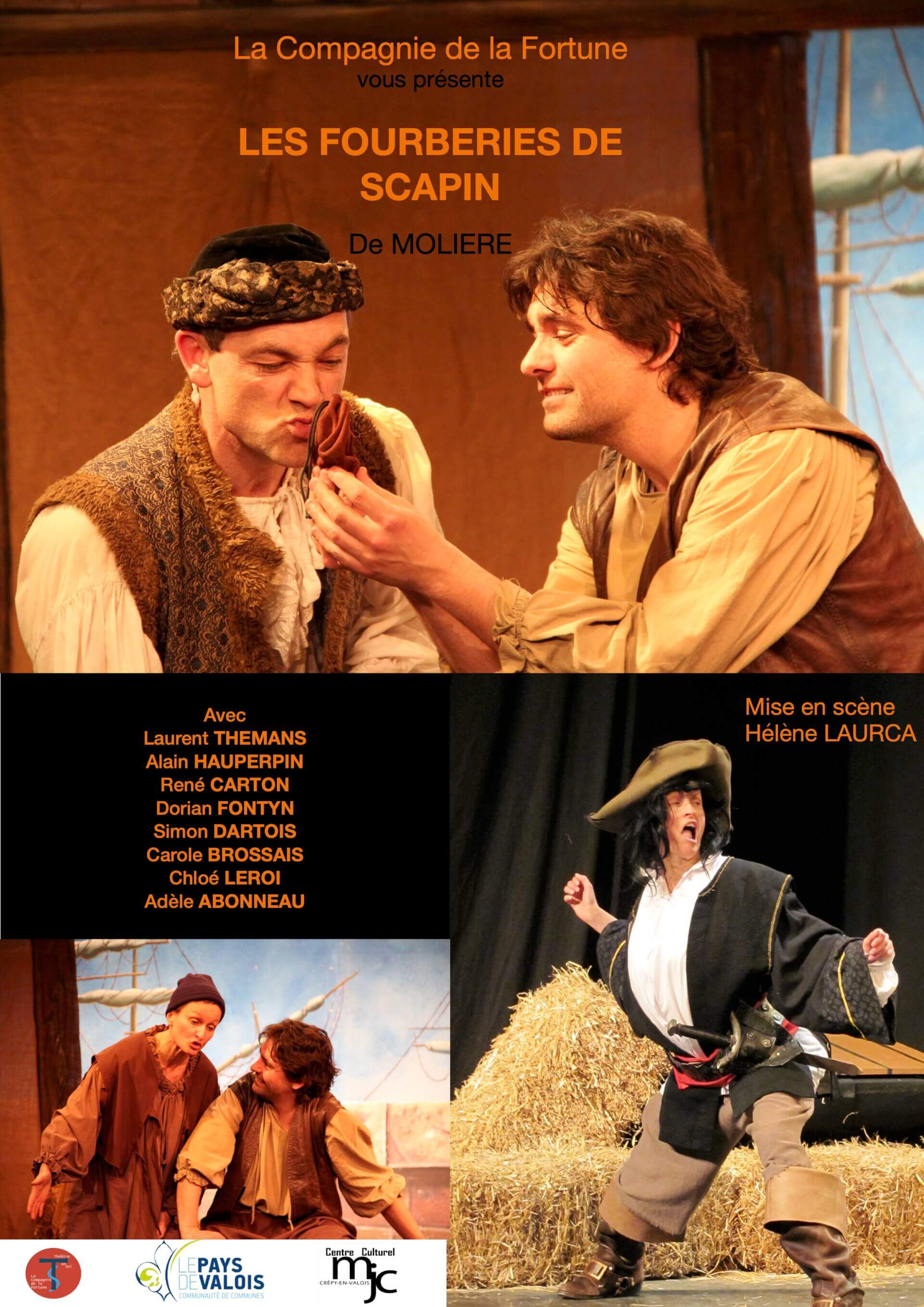 Les Fourberies de Scapin, de Molière | Théâtres de Bourbon