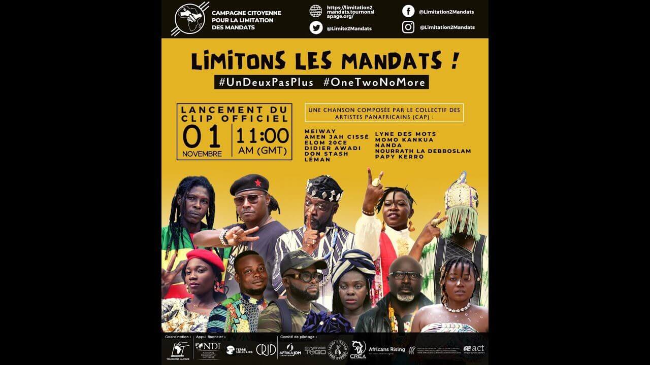 Limitons les mandats! - Collectif des Artistes Panafricains (CAP) | Tournons la Page