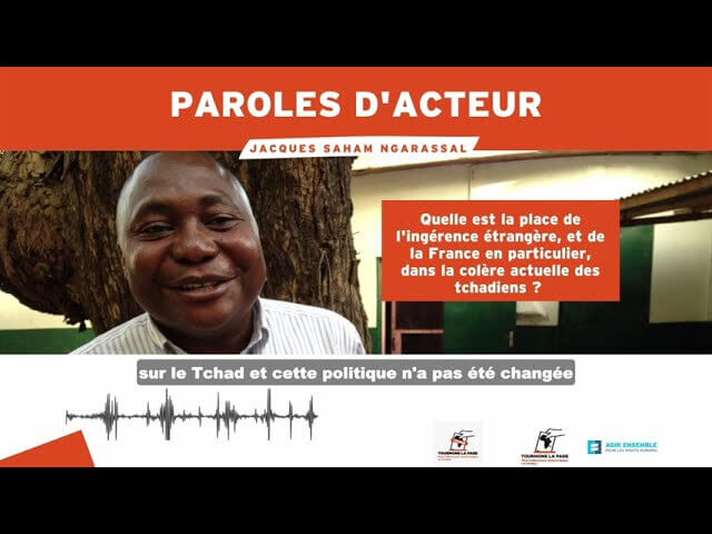 Tchad : Quelle est la place de l'ingérence étrangère, et de la France en particulier, dans la colère actuelle des tchadiens ? | Tournons la Page