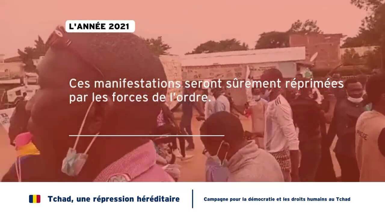 Tchad : Interdictions de manifester et répression des manifestations | Tournons la Page