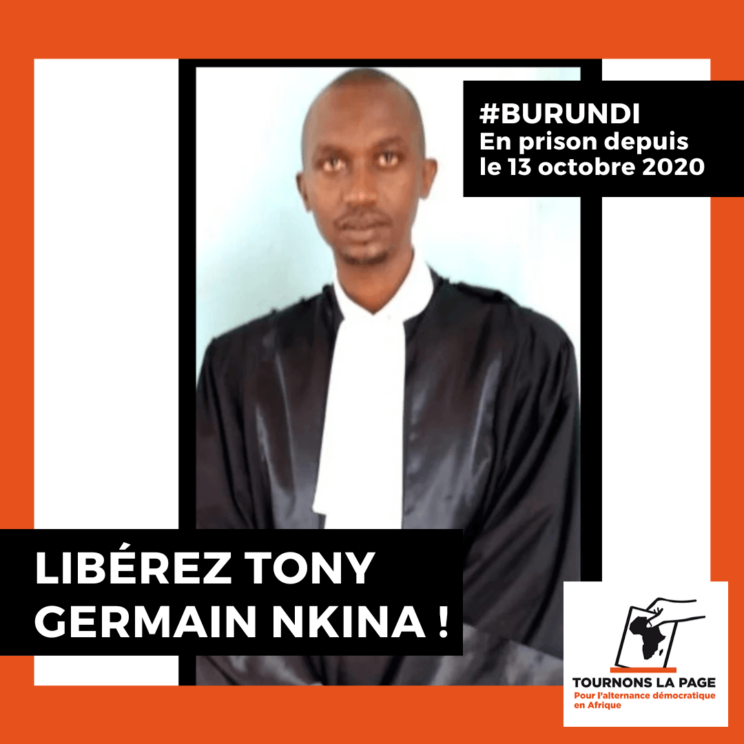 Tony Germain NKINA | Tournons la Page