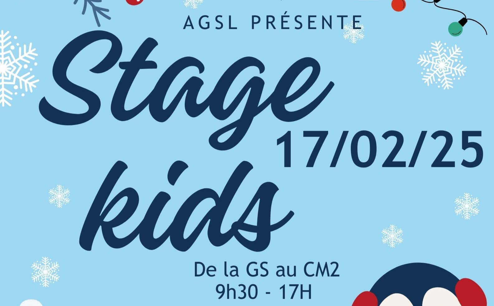 Stage Danse Kids Février - GS au CM2 | AGSL