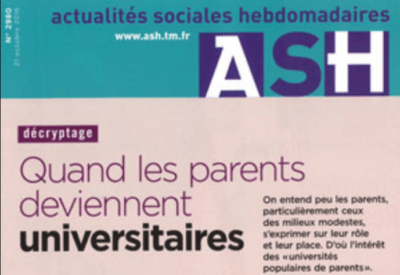 Quand les parents deviennent universitaires | Parents Citoyens