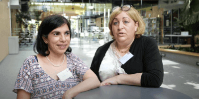 Gemina Chakrit et Djellila Boulghobra parlent de l’UPP d’Echirolles et du colloque