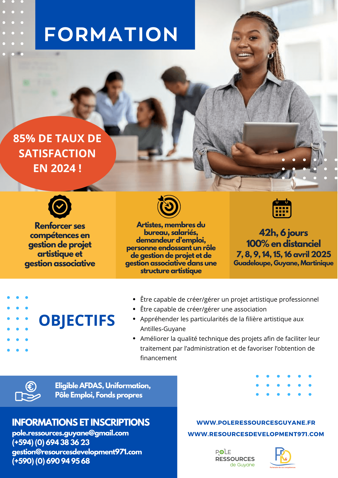 Renforcer ses compétences en gestion de projet artistique et en gestion associative | Pôle Ressources de Martinique