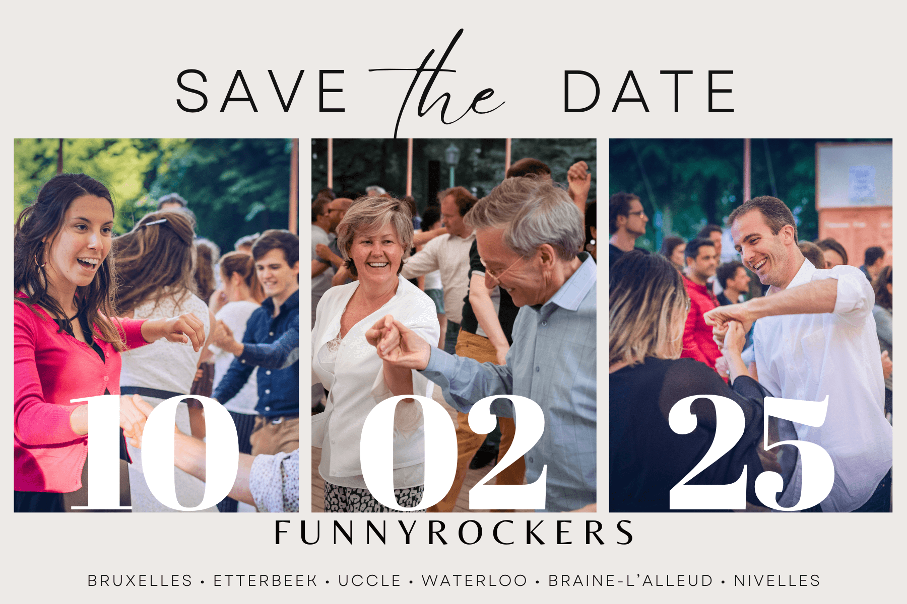 🔥Open Level Class & Rock & Roll Party 💃 @Etterbeek | Funnyrockers