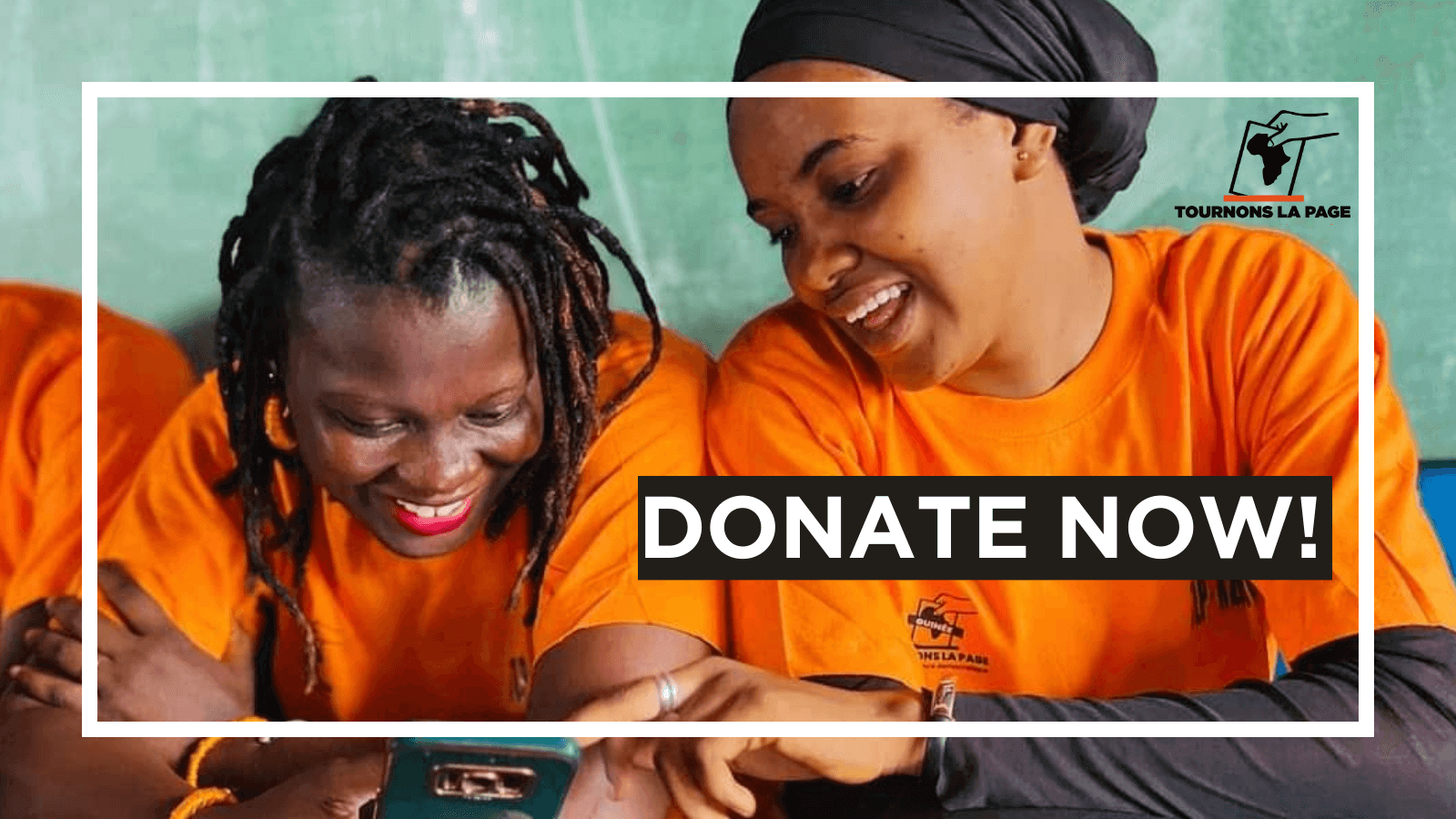 Appel aux dons - Soutenez Tournons La Page | Tournons la Page