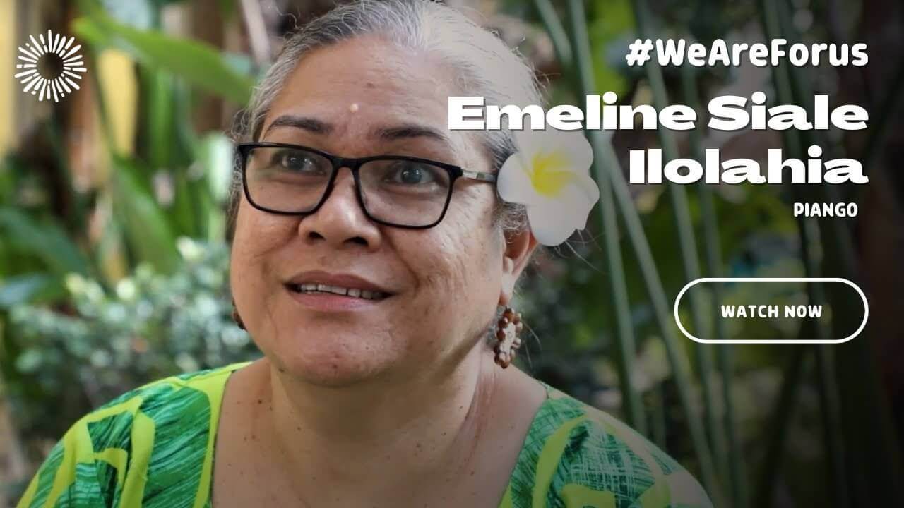 #WeAreForus - Interview with PIANGO on "people's networks" and pacific ways | Forus