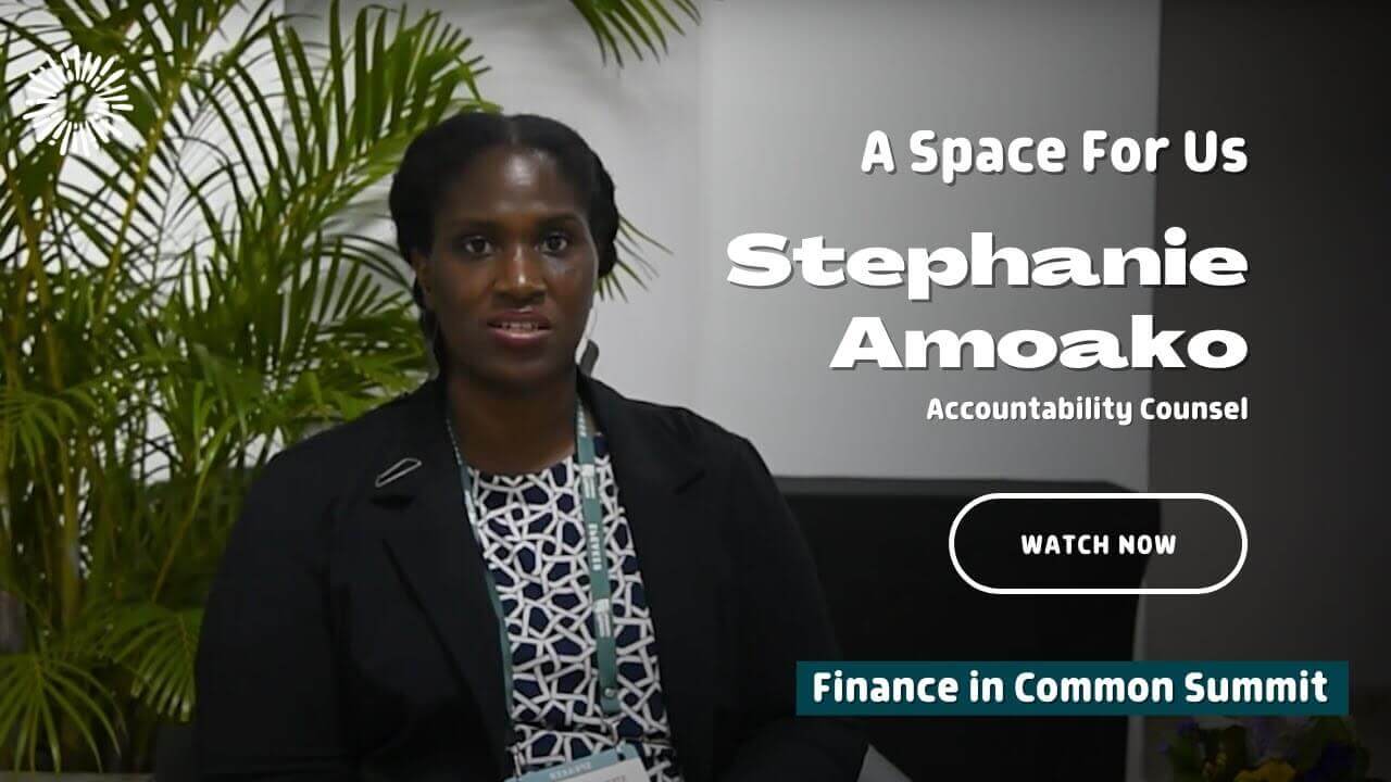 EN - #FICS2025 A Space for Us with Stephanie Amoako, Accountability Counsel