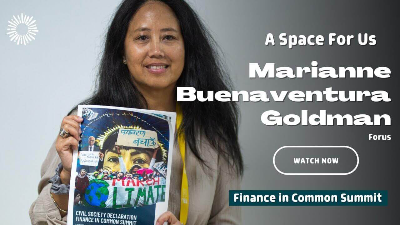 EN - #FICS2025 A Space for Us with Marianne Buenaventura Goldman, Forus | Forus