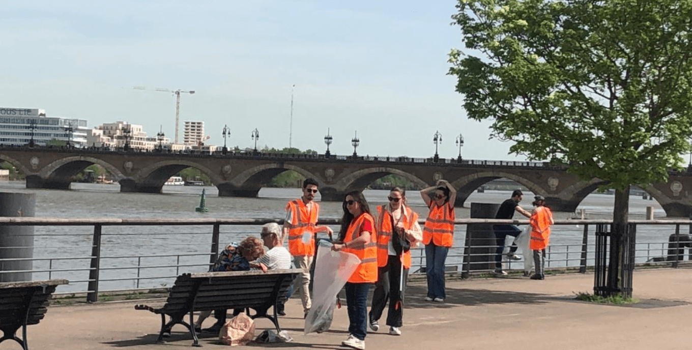 Clean walk festive : les jeunes à l'assaut de Bordeaux ! | RESES