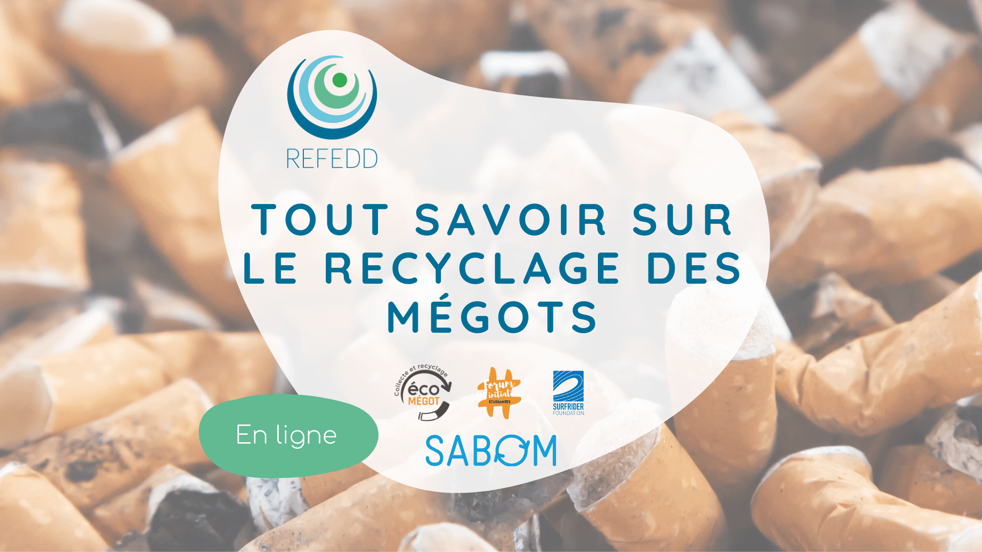 Retour sur le webinaire "Tout savoir sur le recyclage des mégots" | RESES