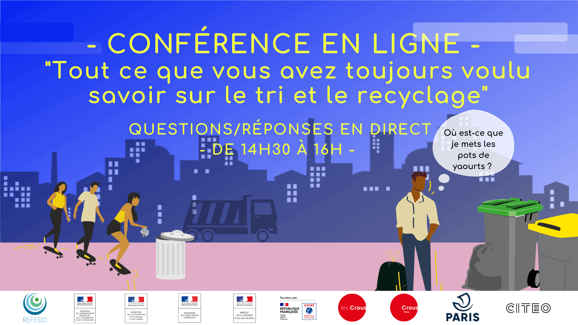 Retour sur notre conférence “Tout ce que vous avez toujours voulu savoir sur le tri et le recyclage” | RESES