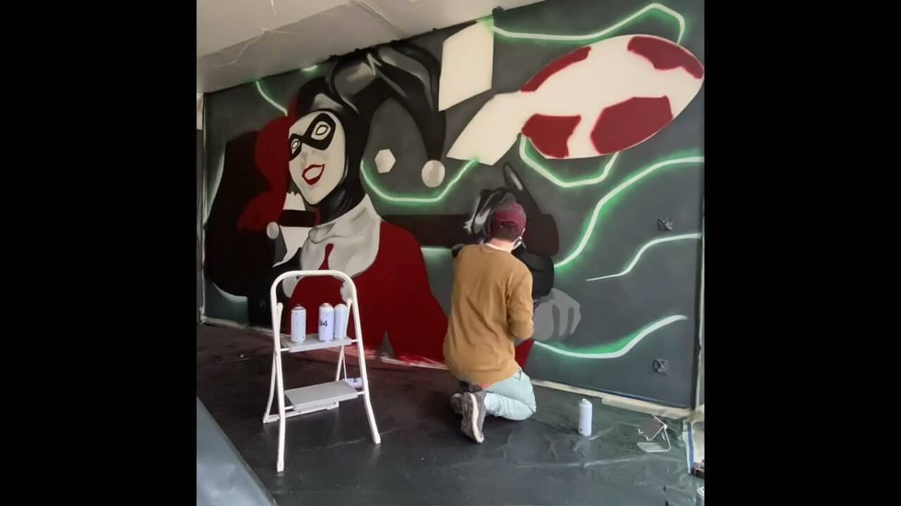 CVZ  -  Harley Queen Time lapse | Casamoyo