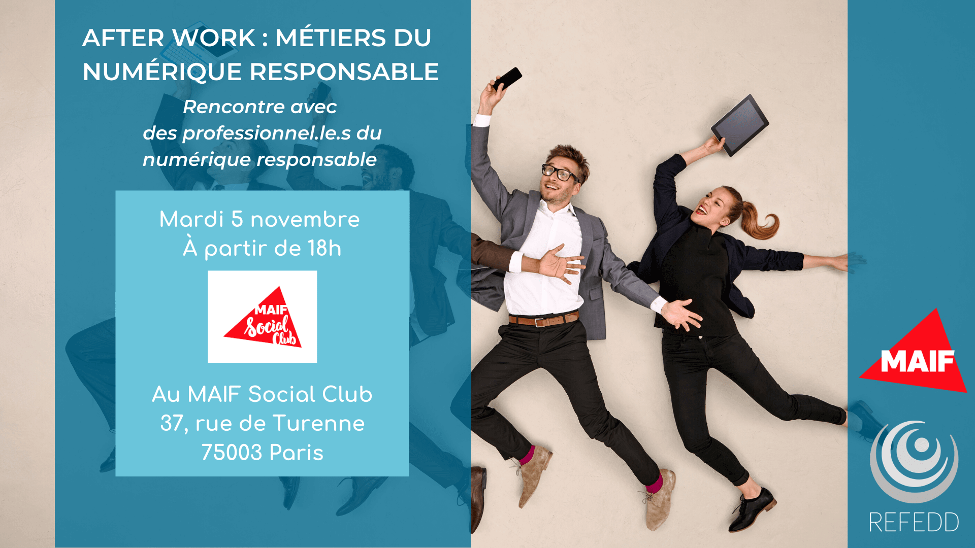 Retour sur notre Afterwork à Paris : les métiers du numérique responsable | RESES