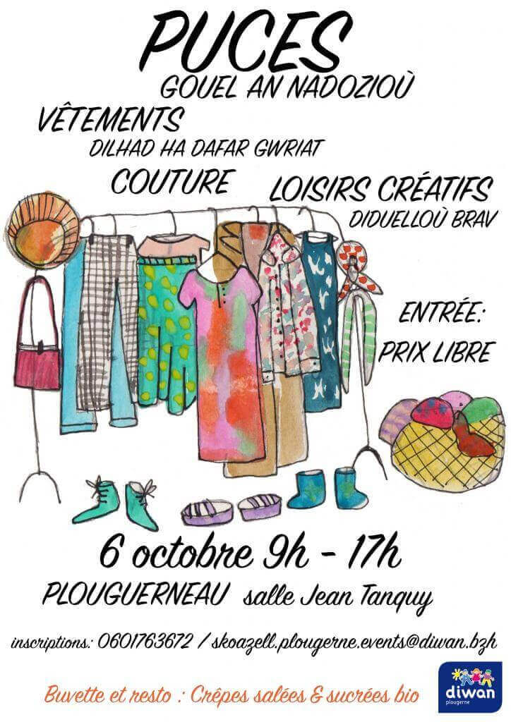 Puces | Skoazell Diwan Plougerne