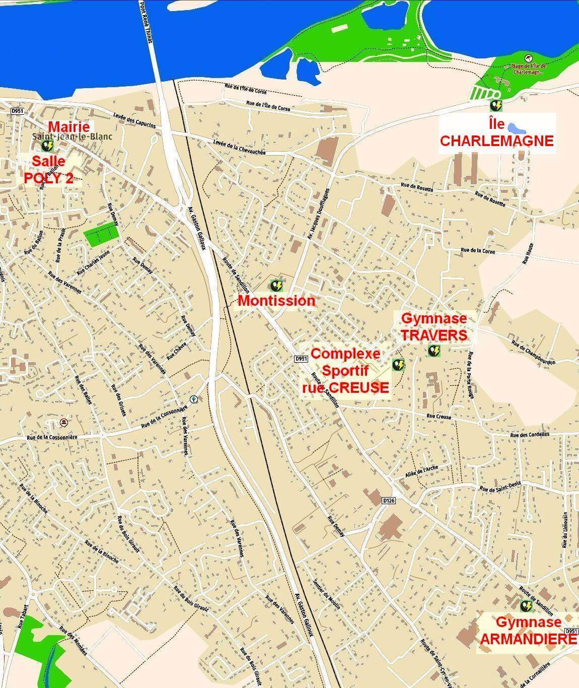 Différents lieux en extérieur | GV Saint Jean le Blanc