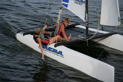 Location catamaran NACRA 500 | Les Passagers du Vent