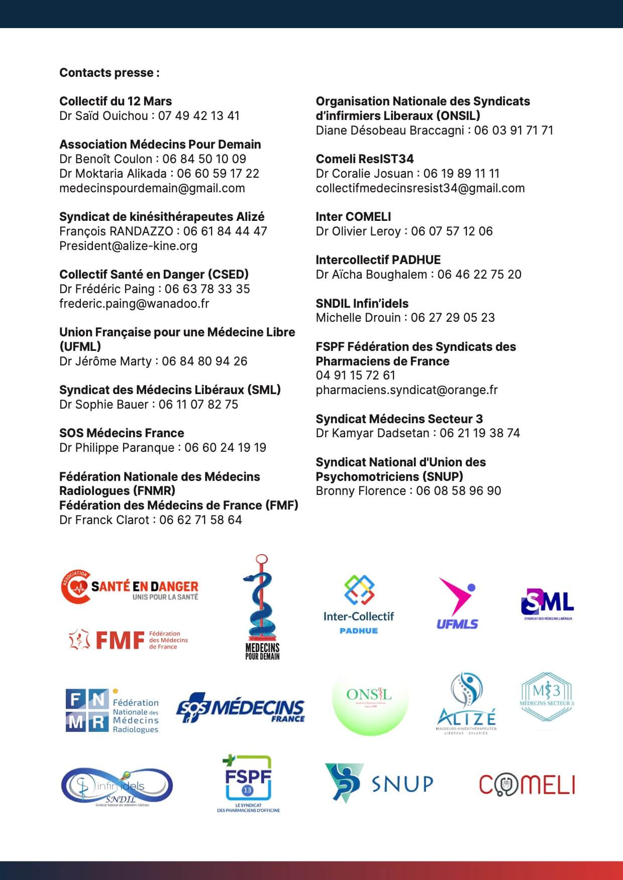 Alizé - Syndicat de kinésithérapeutes