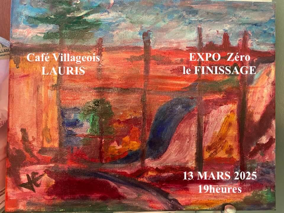 Finissage Expo Zero Jean Cornillon | Au Maquis