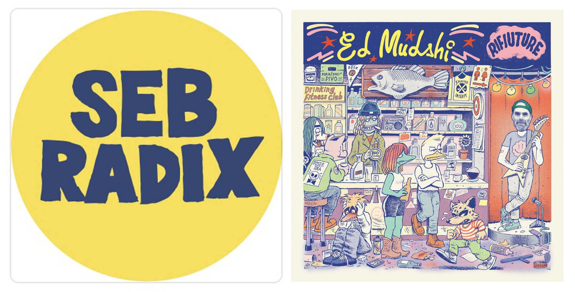Seb & the radix (one man band spectaculaire) et Ed Mudshi (chanson punk electrifiante) | Au Maquis