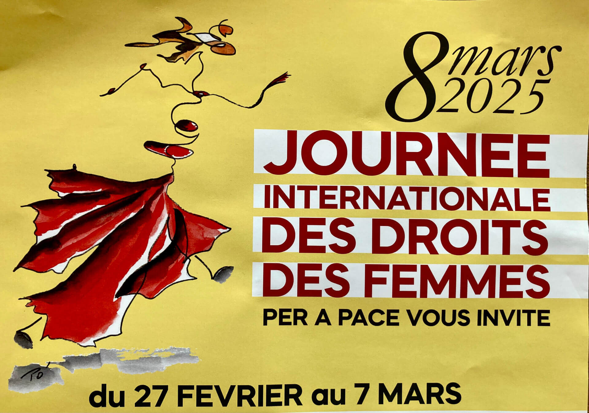 Journée internationale des droits des femmes | Per a Pace