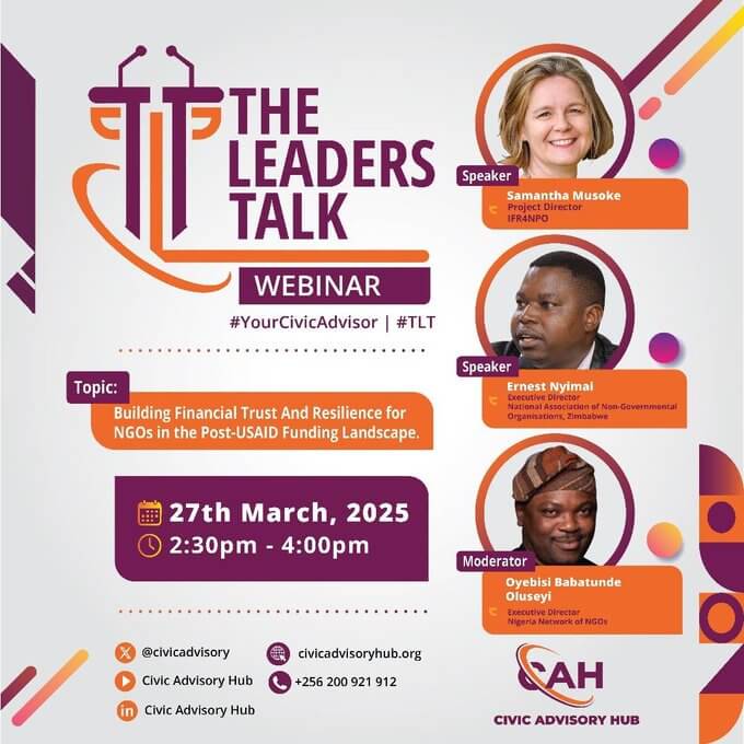 Webinar - Building Financial trust and Resilience for NGOs | Forus