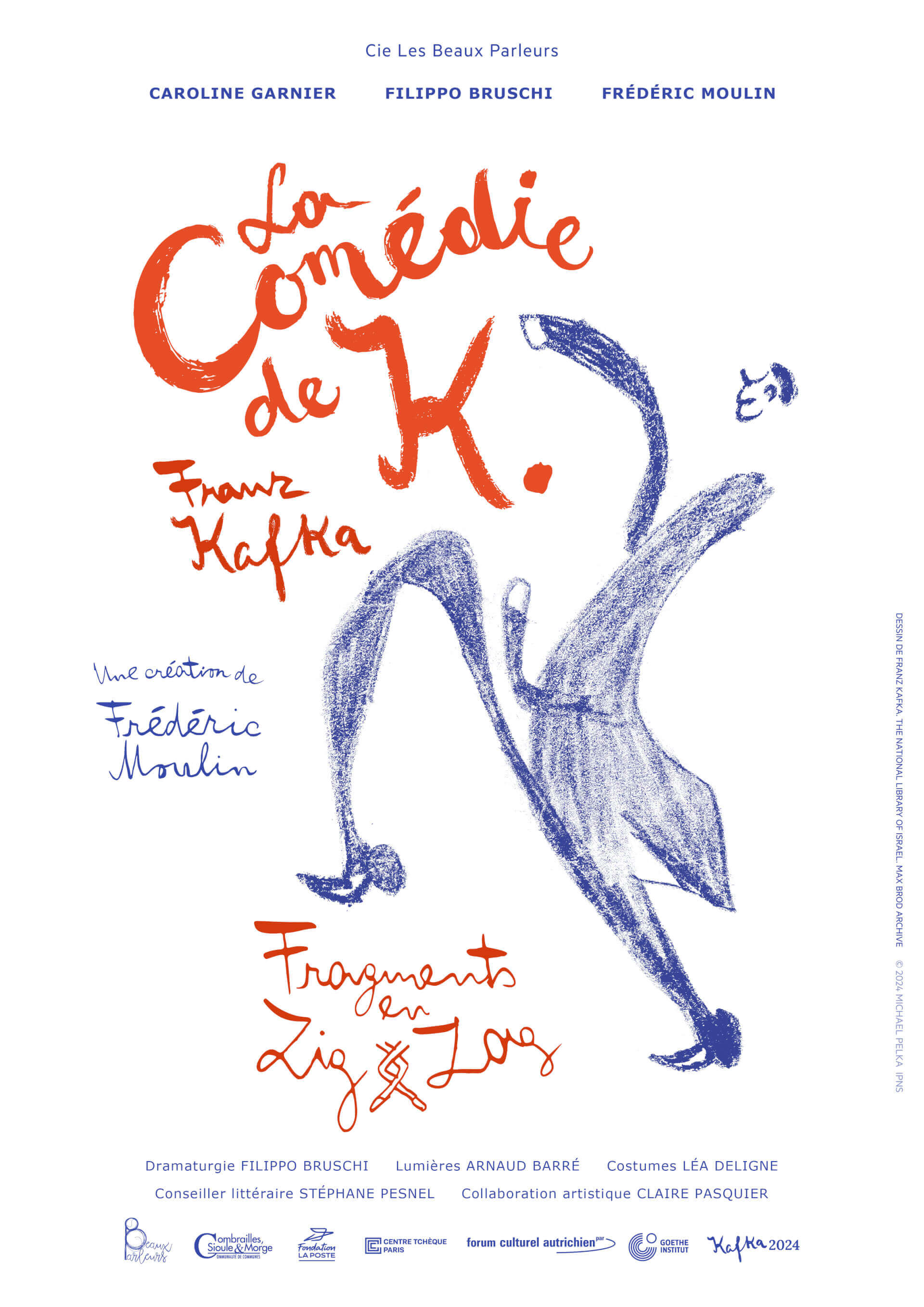 La Comédie de K, tirée de l’œuvre de Franz Kafka | Théâtres de Bourbon