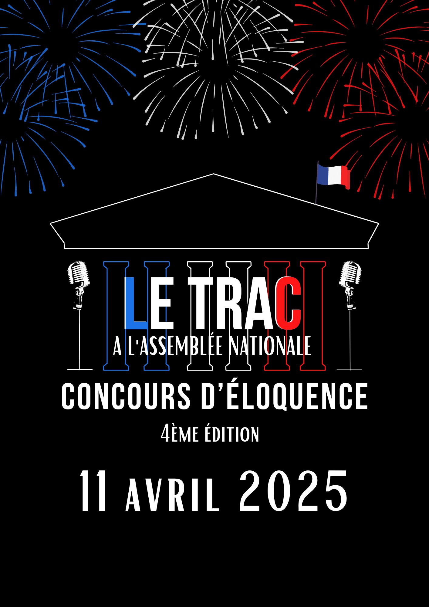Concours d'éloquence Le Trac à l'Assemblée Nationale - Edition 2025 | Le Trac