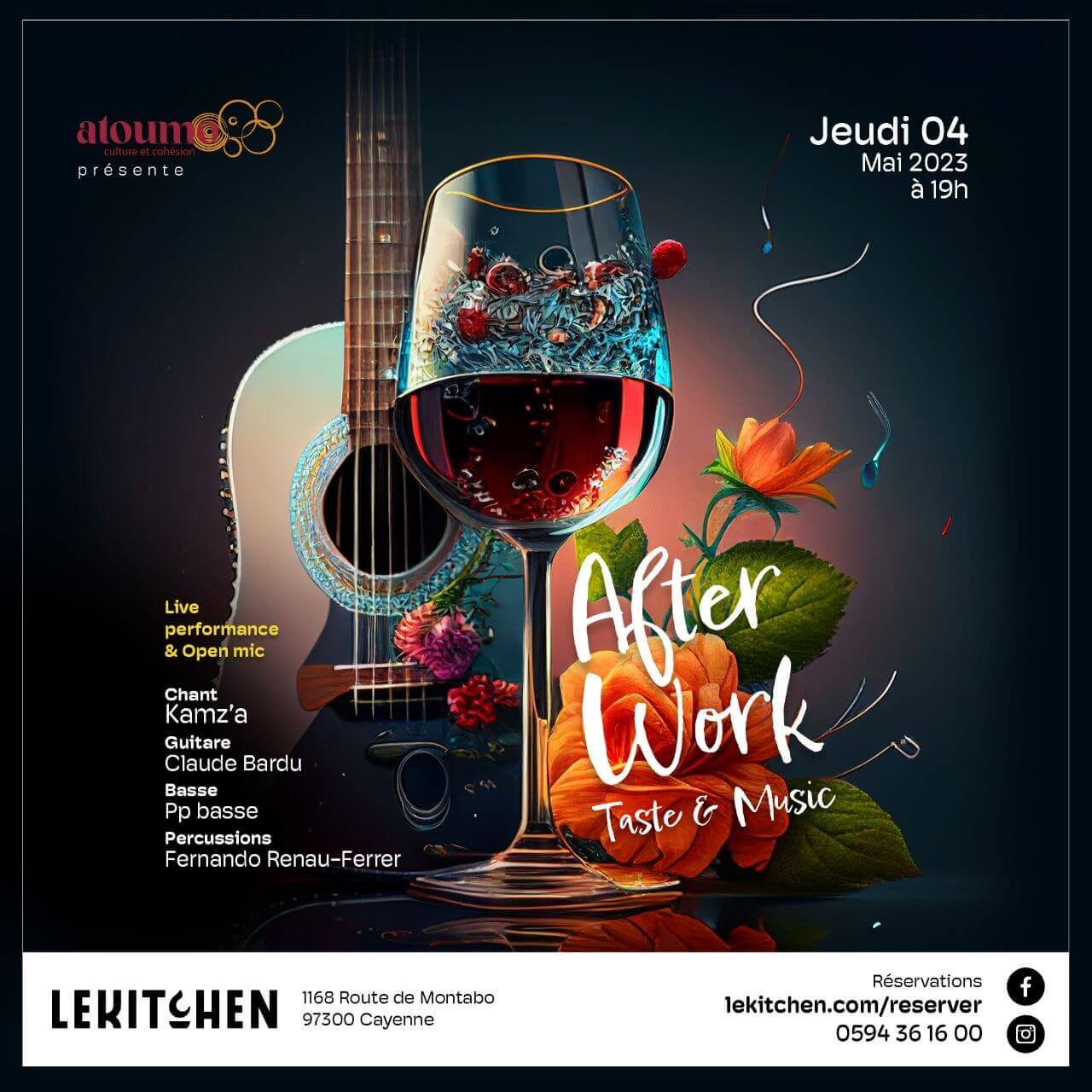 🎤 Paroles Gourmandes – Poésie & Musique à déguster | Atoumo Prod