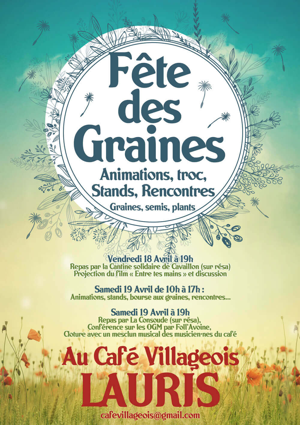 Fête des graines les 18 et 19 avril | Au Maquis