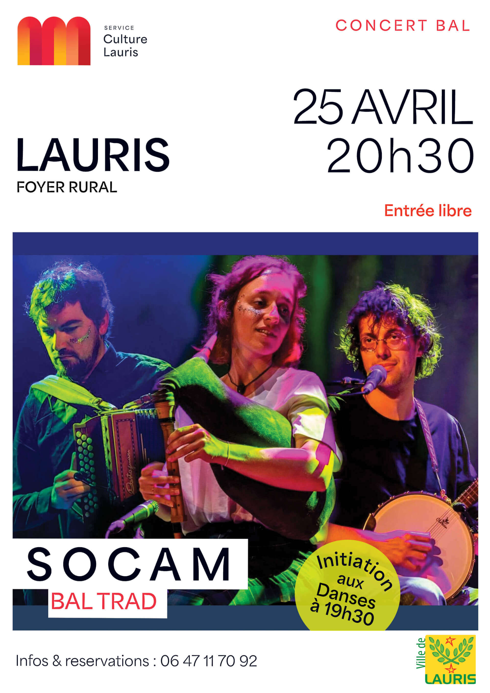 ✨ CONCERT - SOCAM : MUSIQUES ET DANSES DU GRAND SUD-OUEST ✨ | Au Maquis