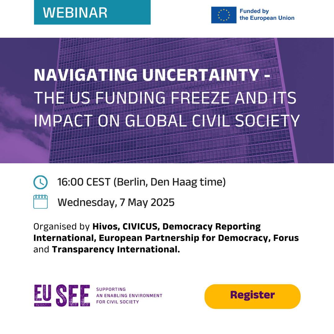 Webinar: Navigating Uncertainty - The US Funding Freeze & it's Impact on Global civil Society | Forus