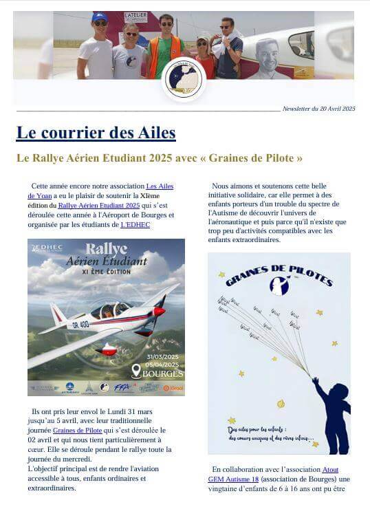 20-04-2025 | Les Ailes de Yoan