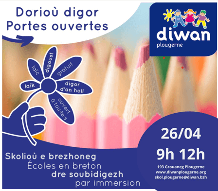 Portes ouvertes | Skoazell Diwan Plougerne