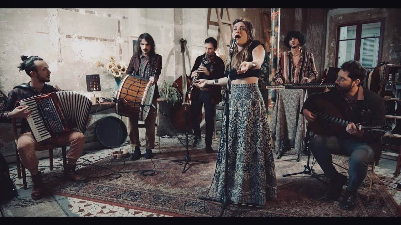 ASSAFIR - Μια Γαλάζια Περιστέρα - Mia Galazia Peristera - Live Session chez Eva Pritsky