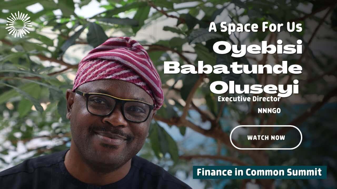#FiCS - Oyebisi Babatunde Oluseyi of the Nigeria Network of NGOs