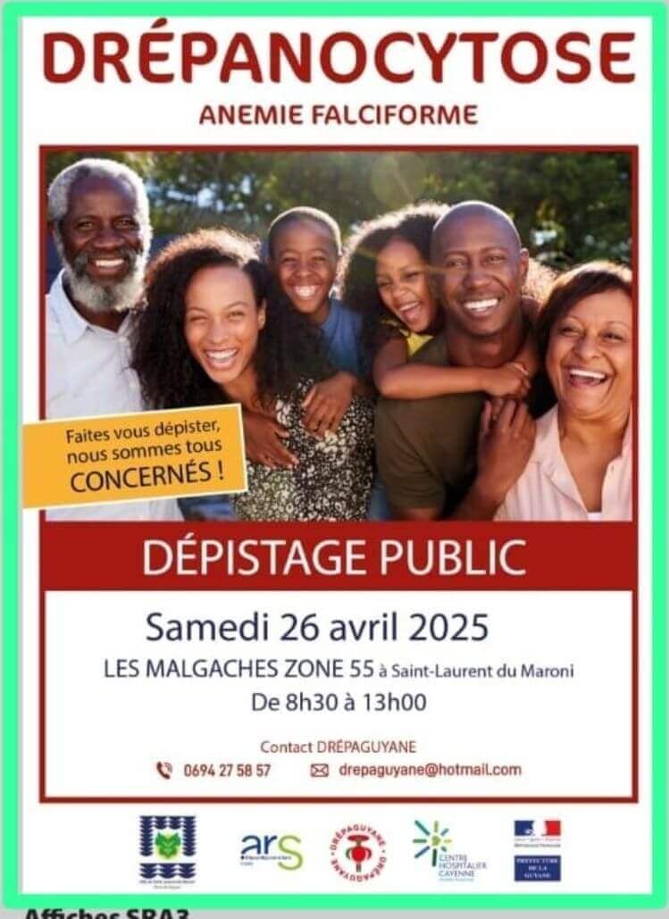 Dépistage public  à Saint-Laurent du Maroni | DrepaGuyane