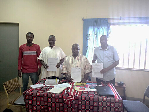 Burkina Faso/Projet ENABEL : signature de la convention de partenariat | La Voûte Nubienne