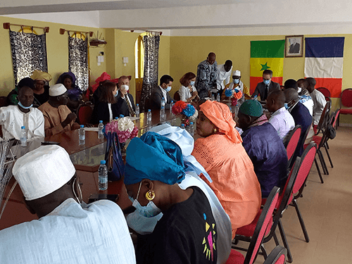 L’ambassadeur de France au Sénégal en visite dans le cadre du projet DEFI-VN | La Voûte Nubienne