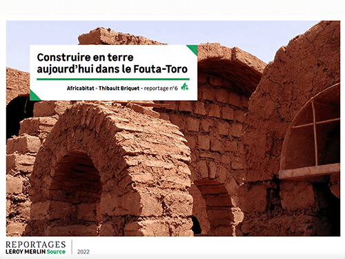 Reportage : Thibault Briquet explore l’habitat en terre dans le Fouta à vélo | La Voûte Nubienne