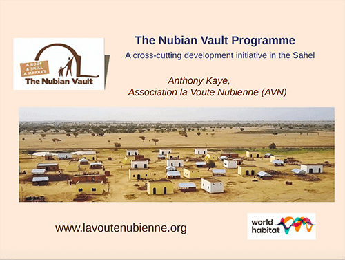 Conférence auprès de l’Université Technique de Vienne | La Voûte Nubienne