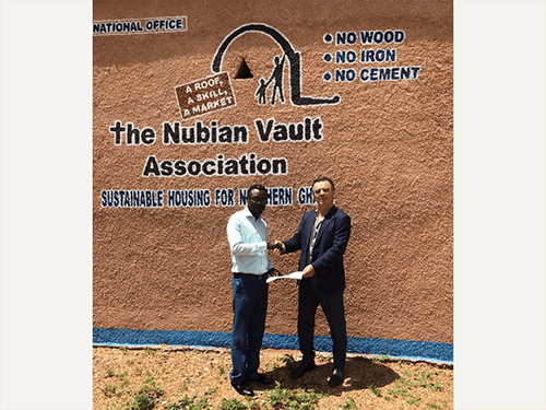 Ghana : AVN et l’École Polytechnique de Bolgatanga collaborent pour l’habitat adapté | La Voûte Nubienne