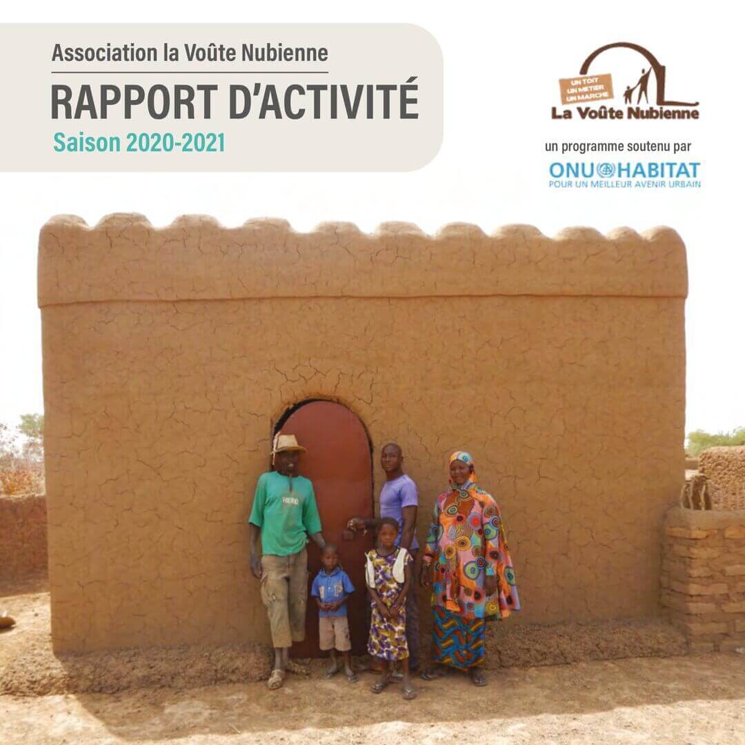 Rapport d’activité 2020-2021 | La Voûte Nubienne