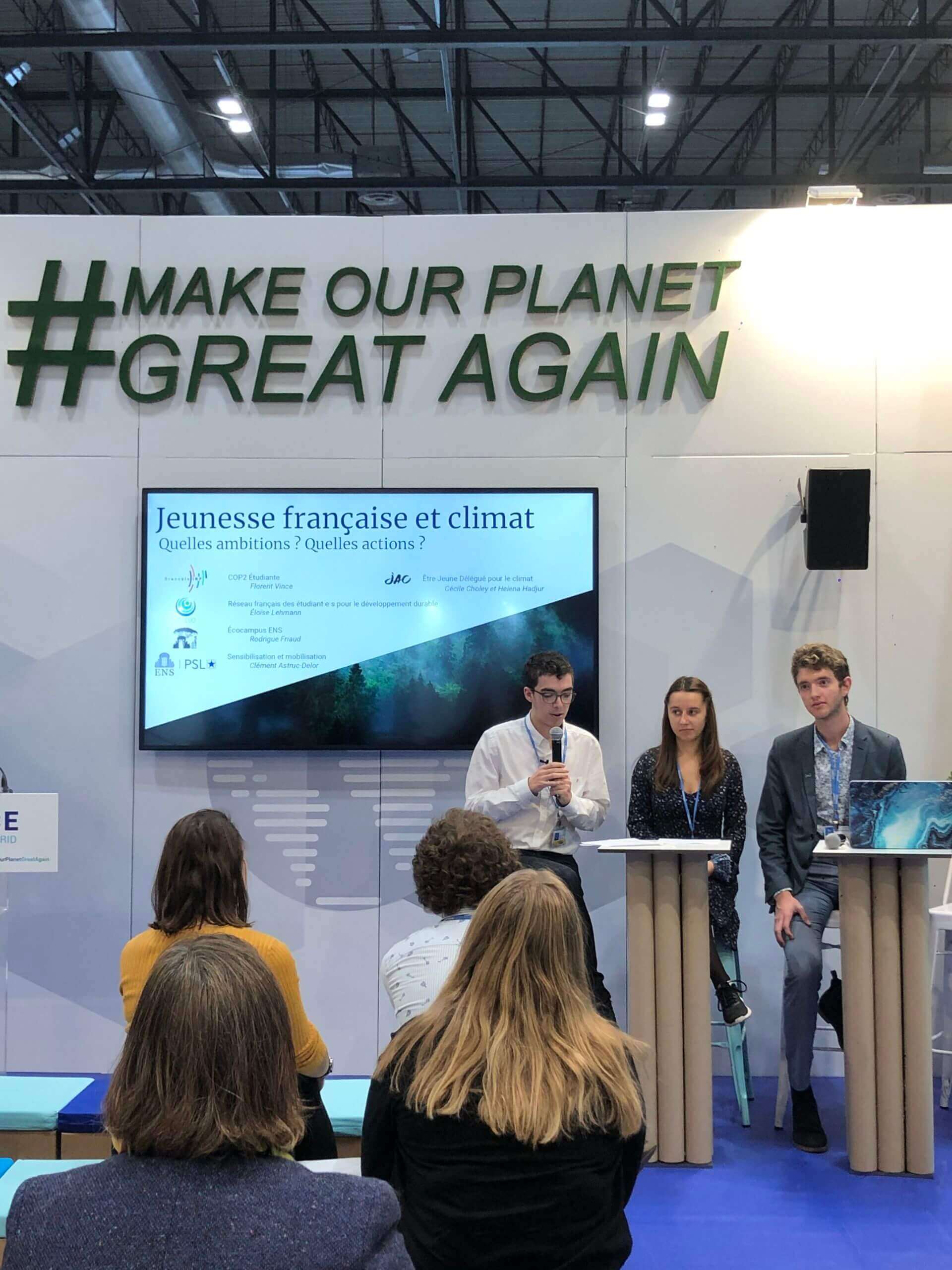 COP25 - La thématique du ACE : un thème central, peu débattu mais poussé par la jeune Société Civile | RESES